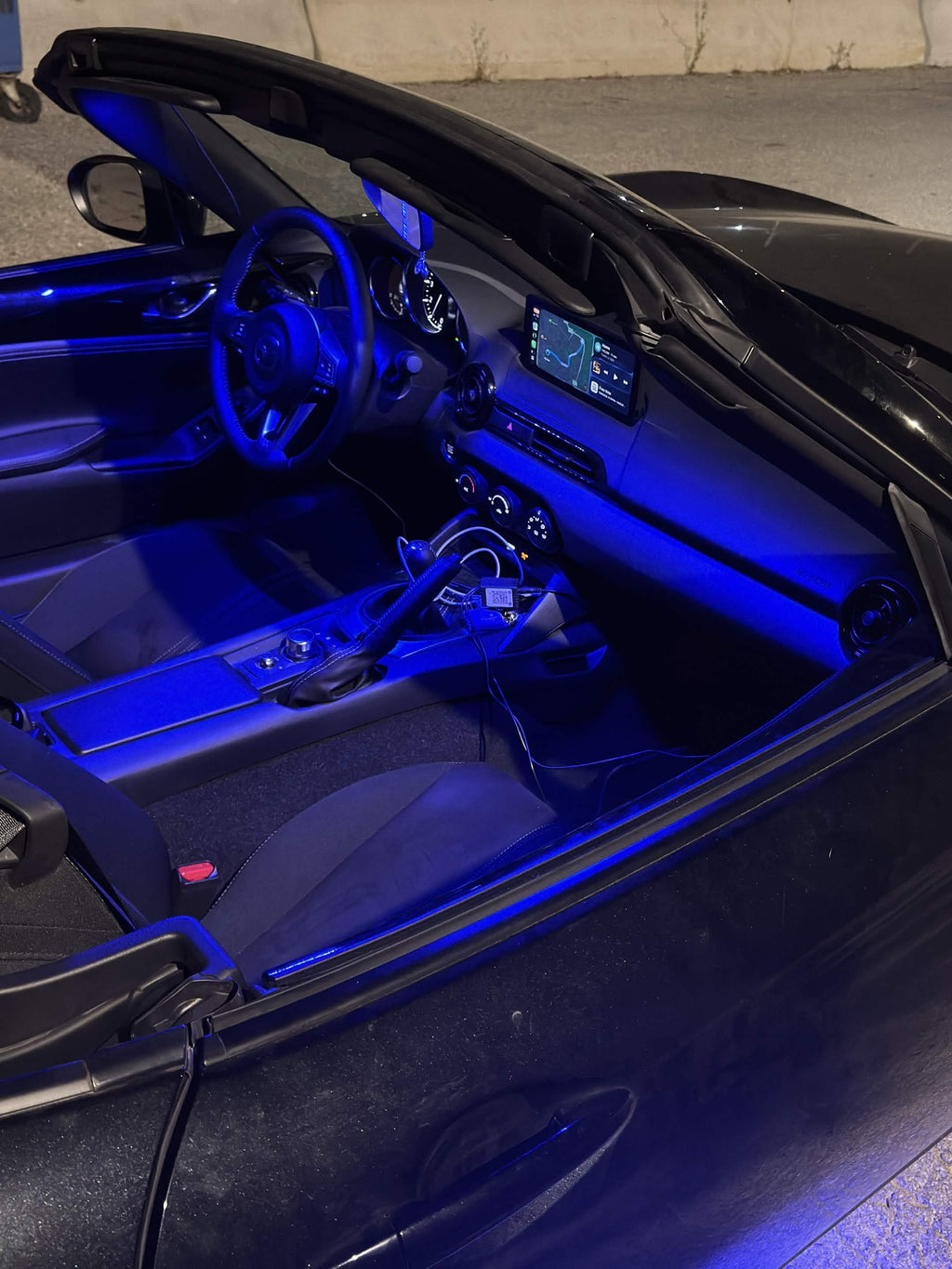 Car Ambient LED Strip | App Controlled, 16M Colors